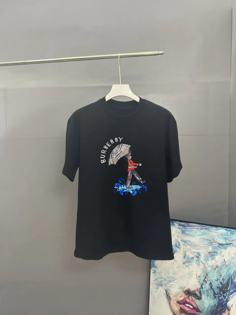 BURBERRY 2025 Classic T 280 ， Breathable ， ， ！ Same Style ：White Black Gray -Size：S M L Xl